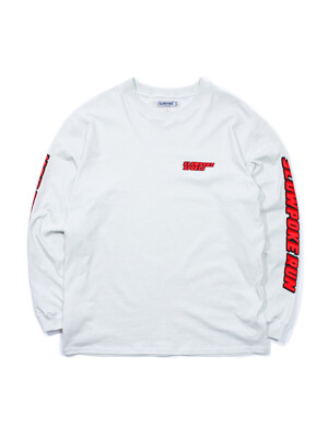 RUN Loose Fit Long Sleeve -Snow White-