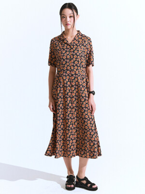 [Summer collection]Peony dress_Black SS
