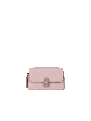 Perfec Slim Zipper Card Wallet (퍼펙 슬림 지퍼 카드지갑) Pale Pink