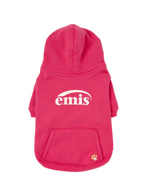 [PET] NEW LOGO BIG HOODIE-HOT PINK