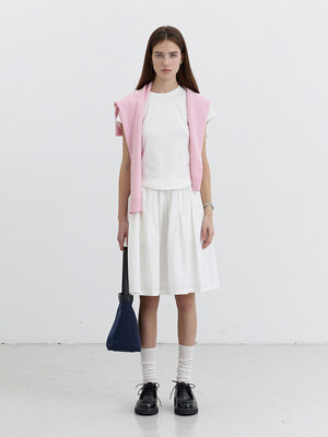 MIDI FULL SKIRT IVORY_UDSK5B223IV