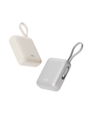 알로 큐브 미니 초고속충전 일체형 보조배터리 35W 10000mAh 1001PPS