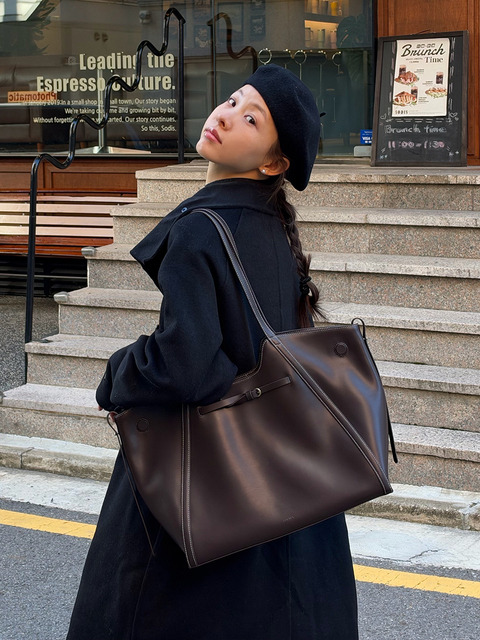 폴뉴아 [슈멍 pick][단독]MARE BAG (MARRON)