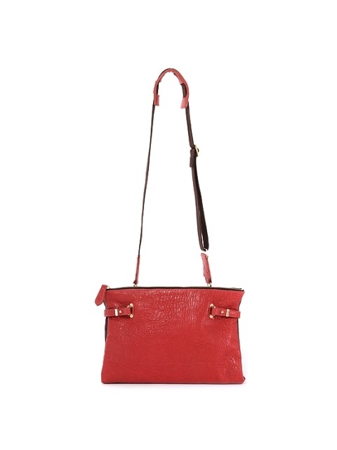 double clutchbag red