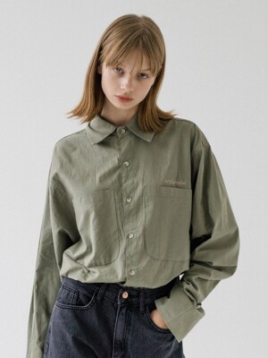 UNISEX DOUBLE POCKET BASIC SHIRT AST193001-KK