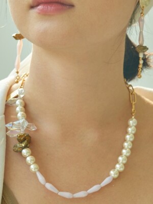 stone crystal necklace-stone01