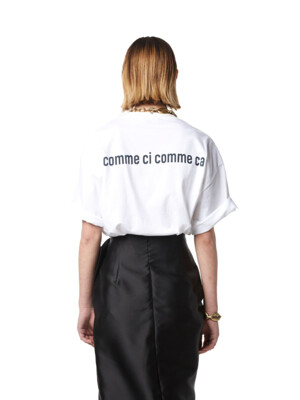 COMME CI COMME CA T-SHIRT (WHITE)