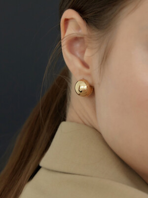 14mm ball touch earring