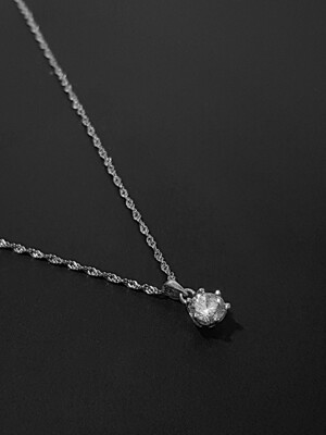 [Silver925] Sanssouci Pendant Necklace (#silver#gold)