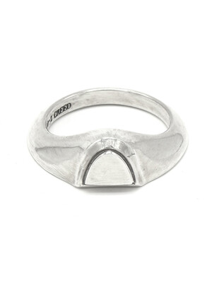 Half signet ring (single)