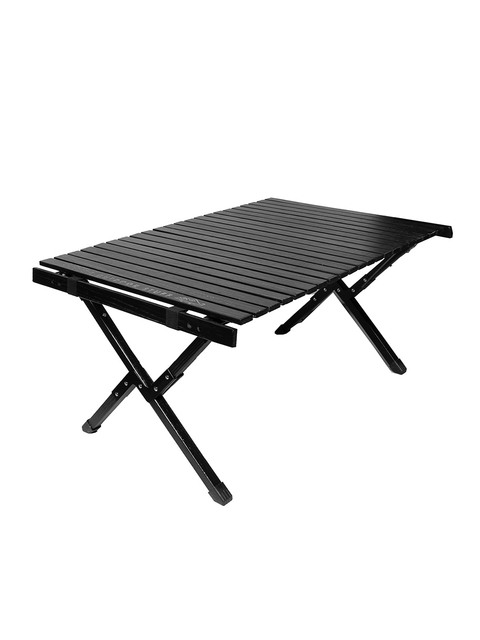 캠핑용품 - 폴러스터프 (POLERSTUFF) - AJUSTABLE ROLLTOP WOOD TABLE RETRO BLACK