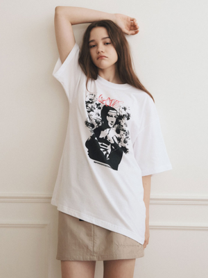Cecilia overfit T-shirt [White]