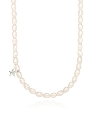 Cosmos Star Silver Necklace