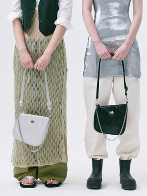 Slant mini chain bag_ 2colors