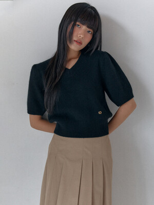 Jolie KnitTop Black