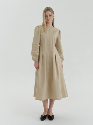 beige frenchmood one piece
