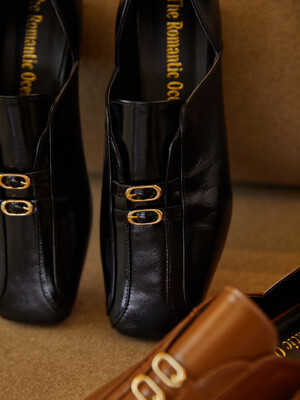 Belt loafer / 벨트 로퍼 (Black)