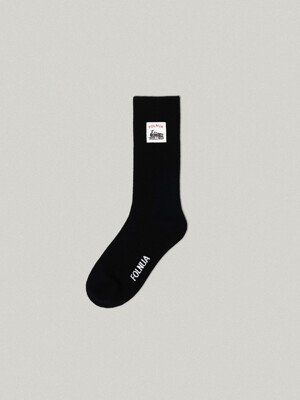 DUR WOOL SOCKS [BLACK]