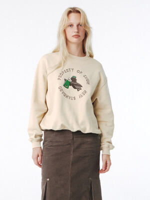 Eagle Sweatshirt UNISEX Beige