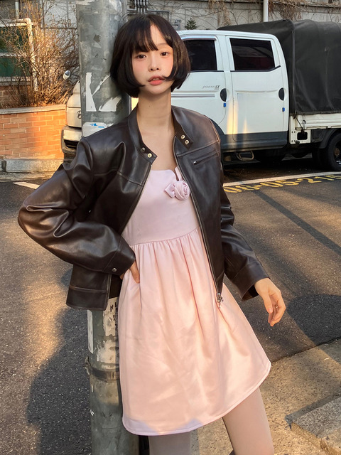 ★関税込★Margarin Fingers★STAR FAUX LEATHER JACKET★ A38110-Hannah-Banana-girls-