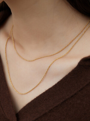 Tassel necklace_gold