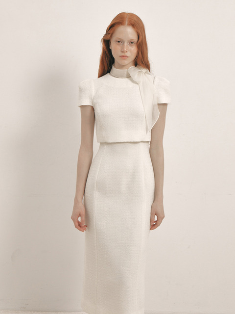 플로움 Overlay Scarf Dress(3color)