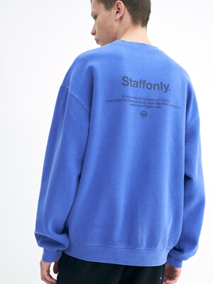 PIGMENT KEY SWEATSHIRT (WASHED BLUE)