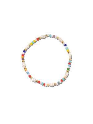 Color pearl bracelet