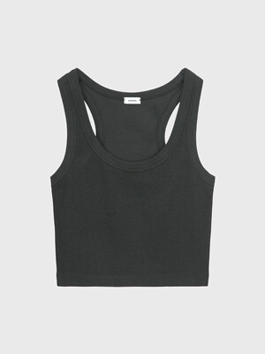 U-neck sleeveless (3COLOR)