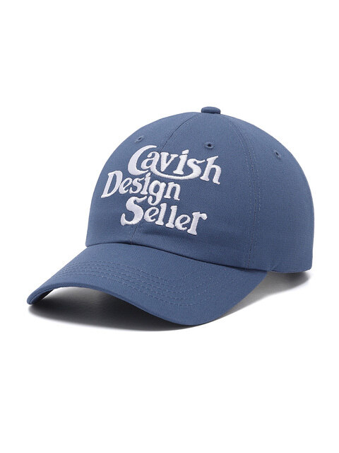 모자,모자 - 카비시 (CAVISH) - BIG SELLER LOGO BALL CAP BLUE(CV2DSUAB20A)