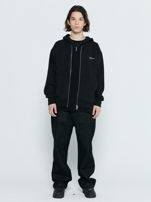 MPa HOOD ZIP UP (BLACK)