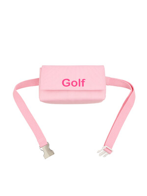 golf hip sack bag_pink