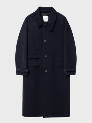 오버사이즈 핏 발마칸 코트_DARK NAVY / NF-CB097902-40