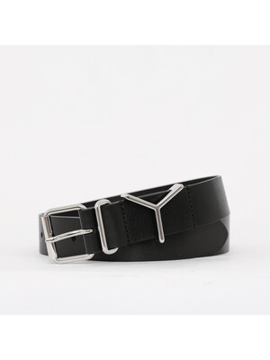 [까르피]와이프로젝트 23FW BELT1Y S25 BLACK SILVER 벨트