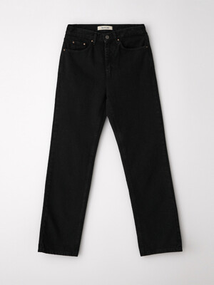 Black Napping Denim Pants [1COLOR]