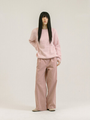 CorduroyWide Pants_Pael Pink