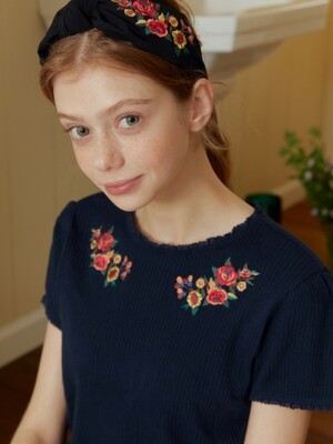 NAT embroidery t shirt cecile