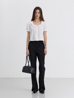 BAGUETTE SHOULDER BAG BLACK_UDBA4F205BK