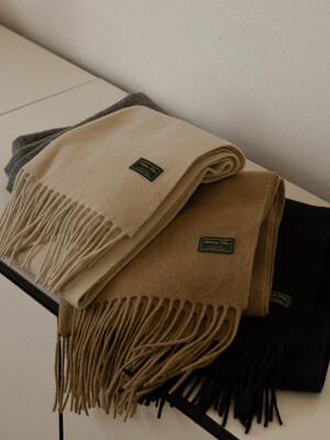 CLASSIC WOOL MUFFLER_4COLORS