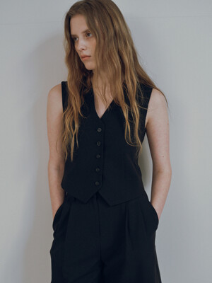 slate 3-piece vest_black