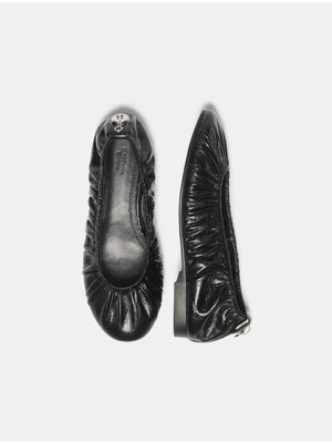 Shrring flats(black)_DG1DS25008BLK