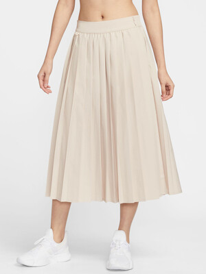 [HQ8154-104] AS W NK 24.7 DF PLEATED SKIRT