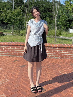Volume Mini Skirt SW5MS294_2color