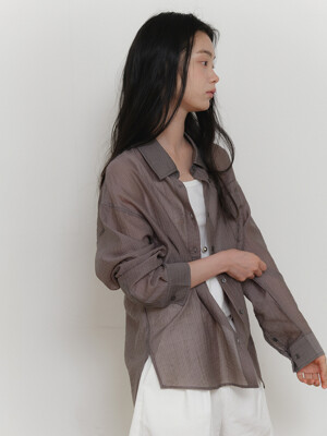 FLOW BACK SHIRT_CHARCOAL