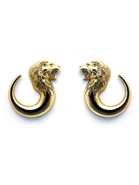 stormy lion earrings