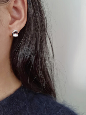 Mellang  silver  earring