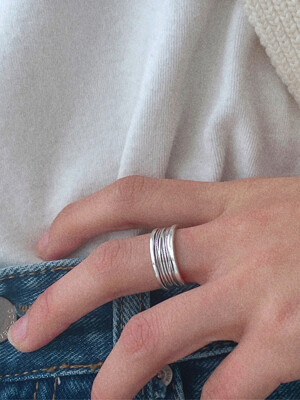 silver925 dark ring