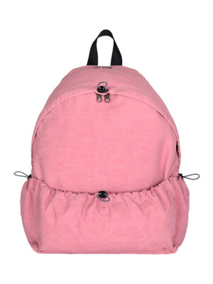 100% recycled nylon backpack | Pink