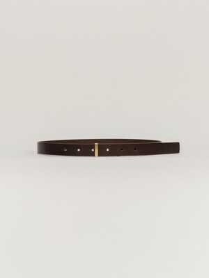 leather belt (brown)
