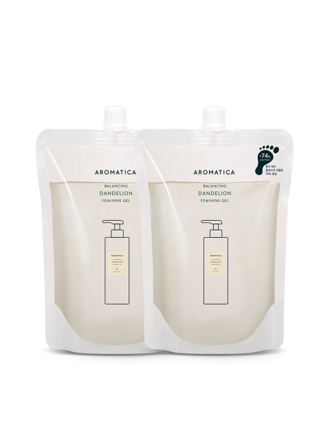 바디케어 - 아로마티카 (AROMATICA ) - 아로마티카 [1+1] 단델리온 페미닌 젤 리필 500ml